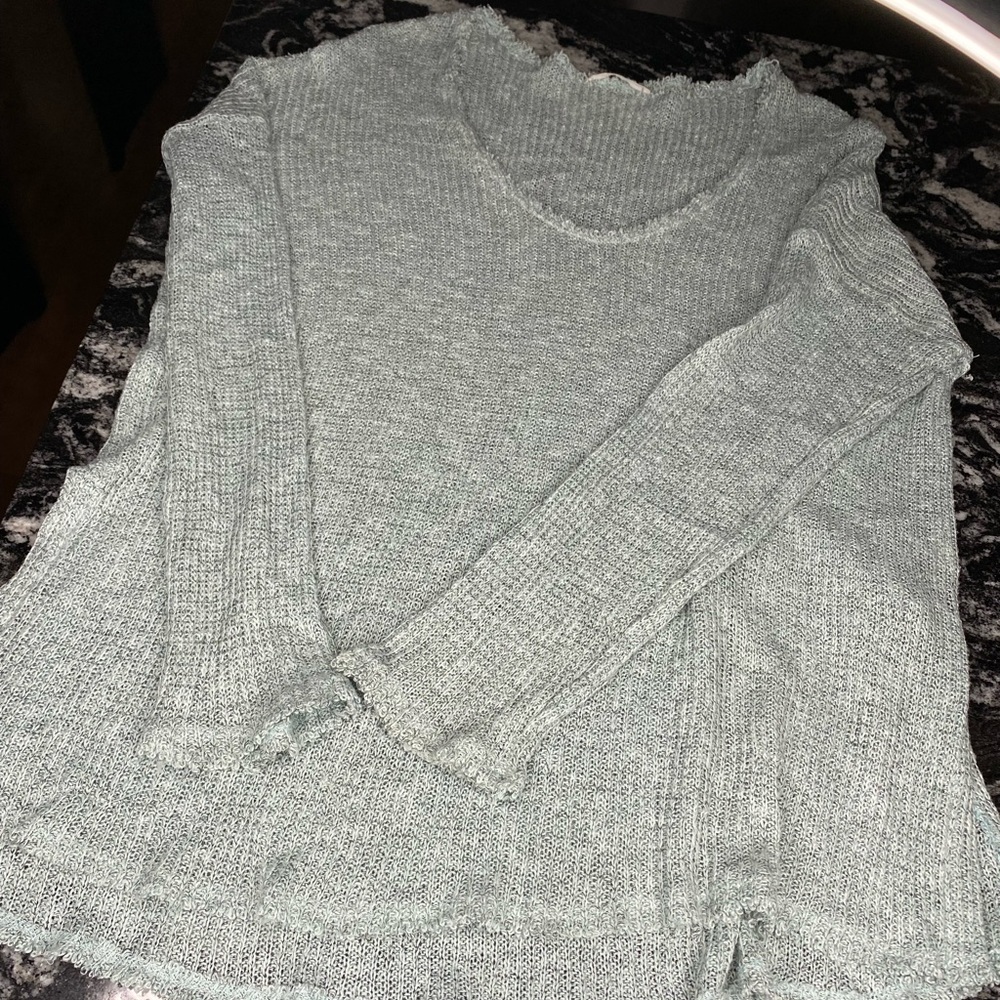 Mint green sweater